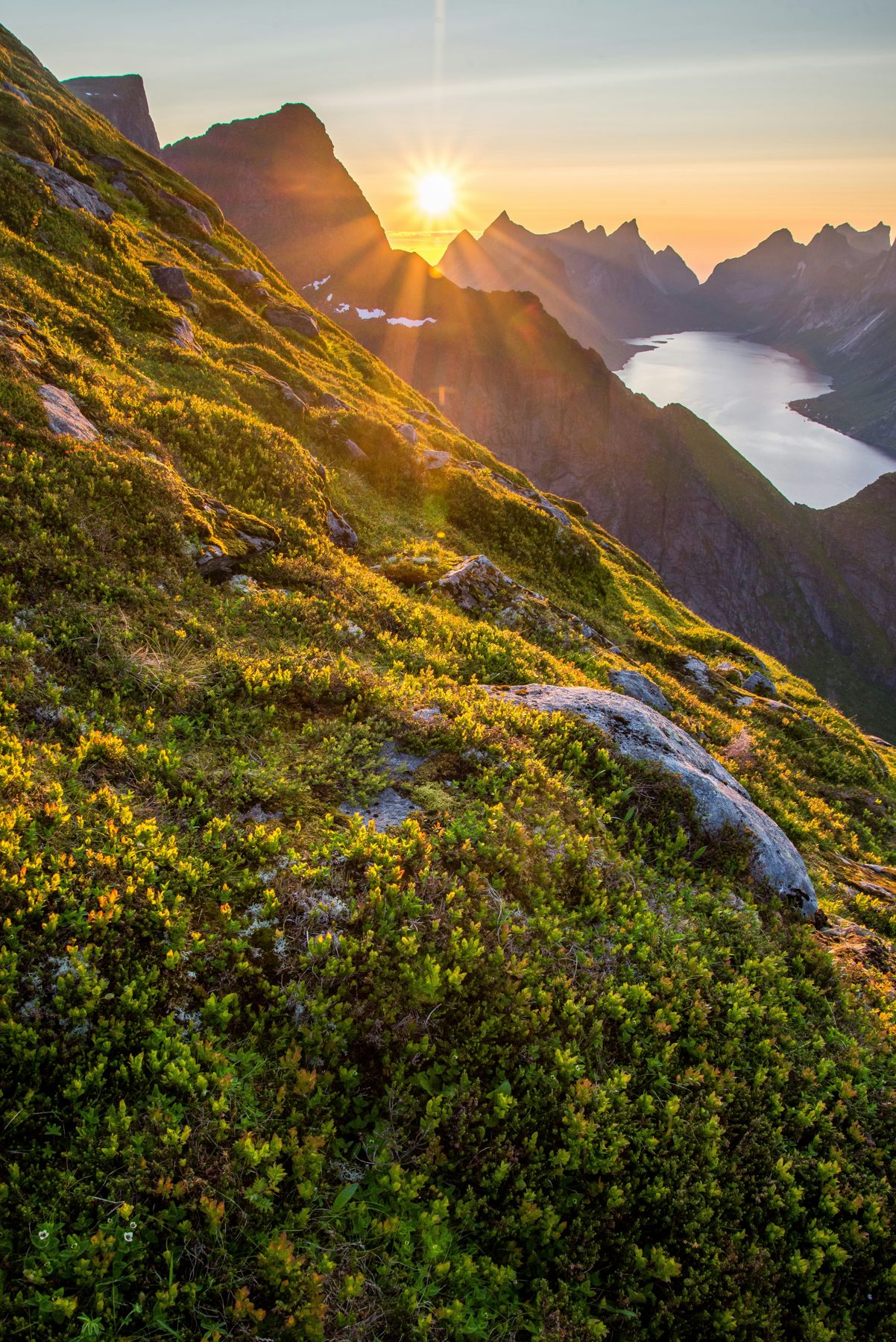 Mountain sunrise